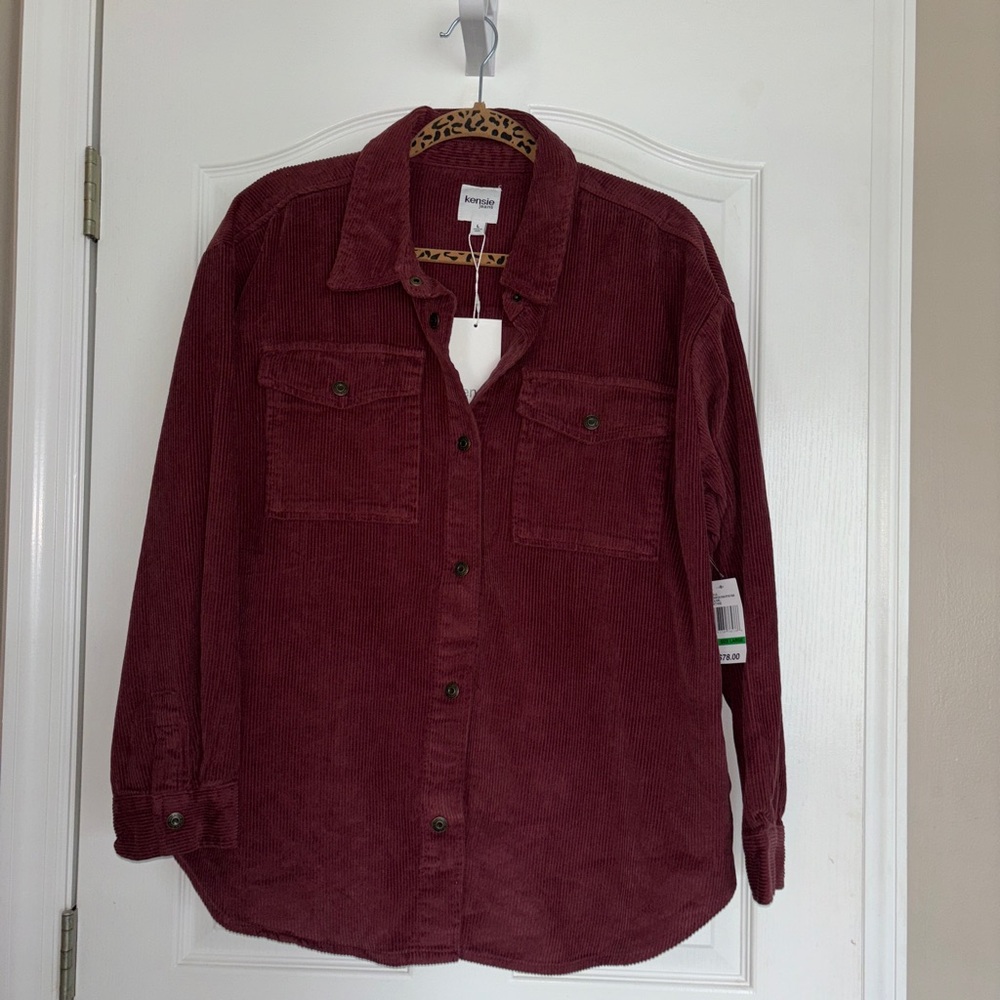 Kensie Corduroy Shirt
